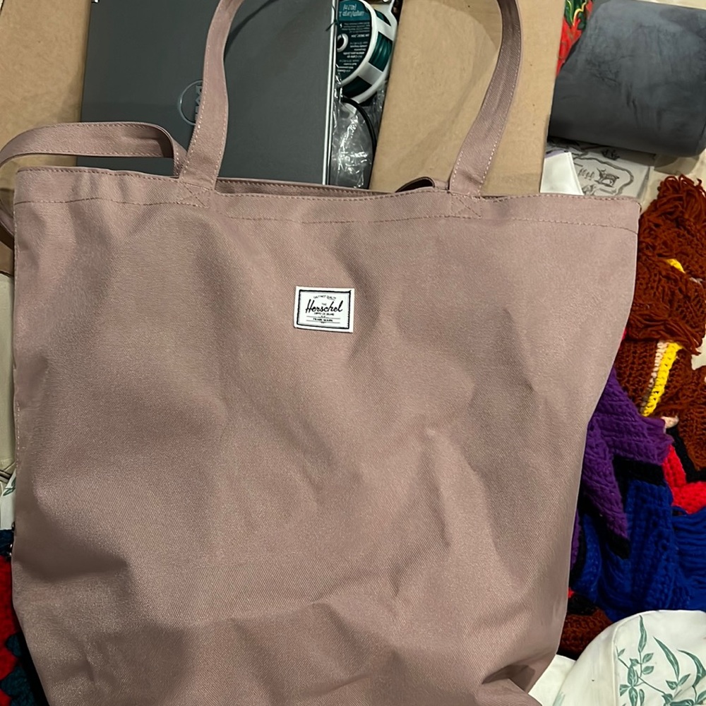 Herschel Ash Rose canvas Tote